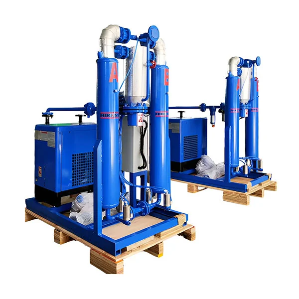 Secador de aire refrixerado con punto de orballo